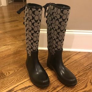 Coach Rainboots